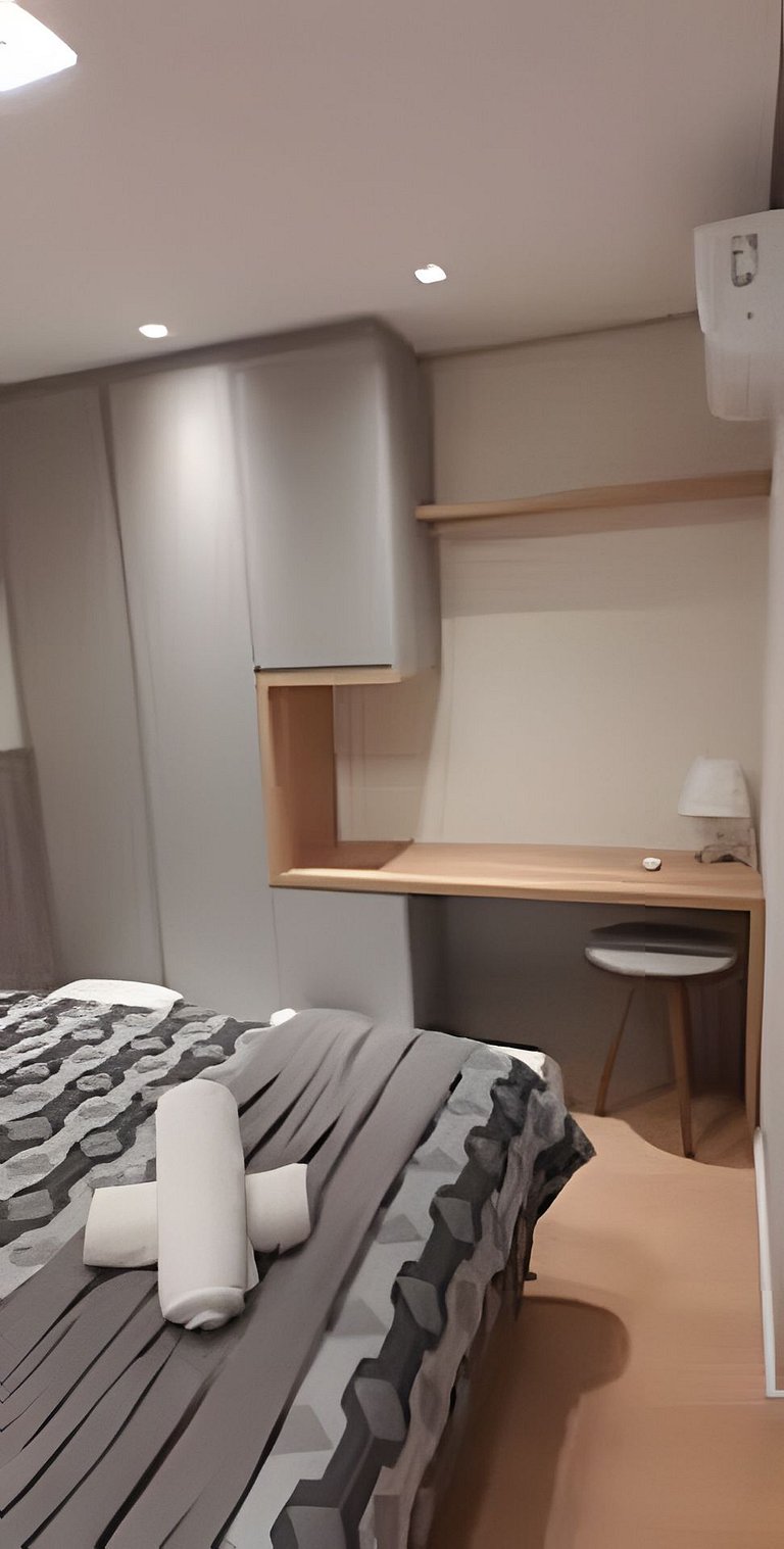 Apartamento novo e mobiliado!