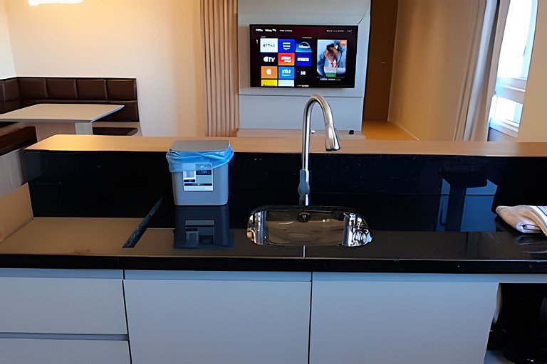 Apartamento novo e mobiliado!