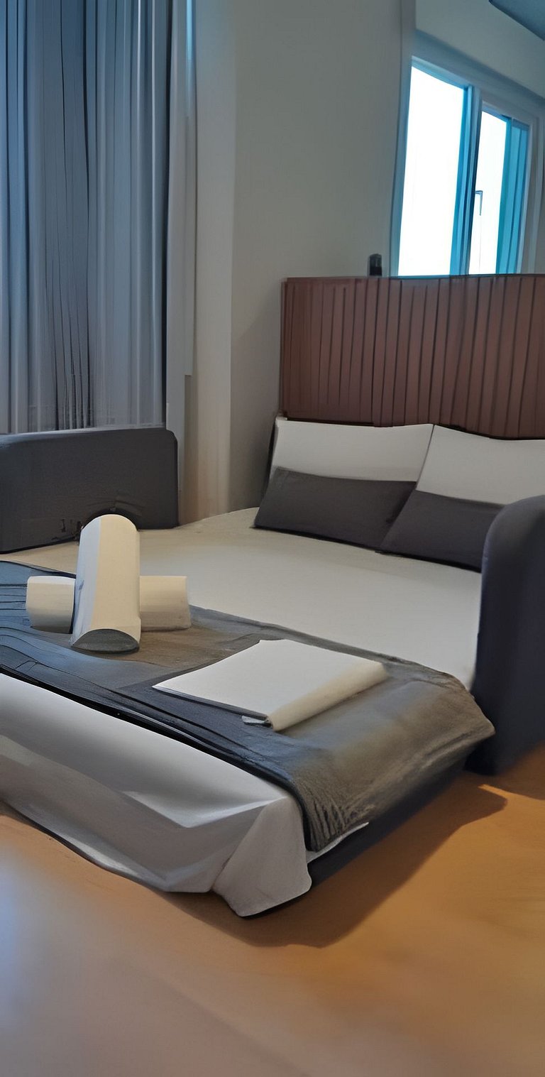 Apartamento novo e mobiliado!