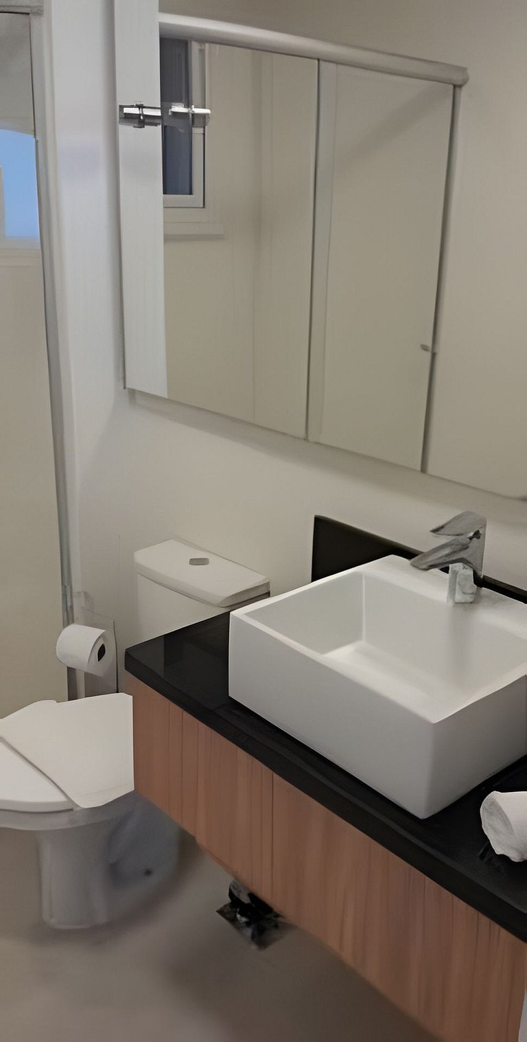 Apartamento novo e mobiliado!
