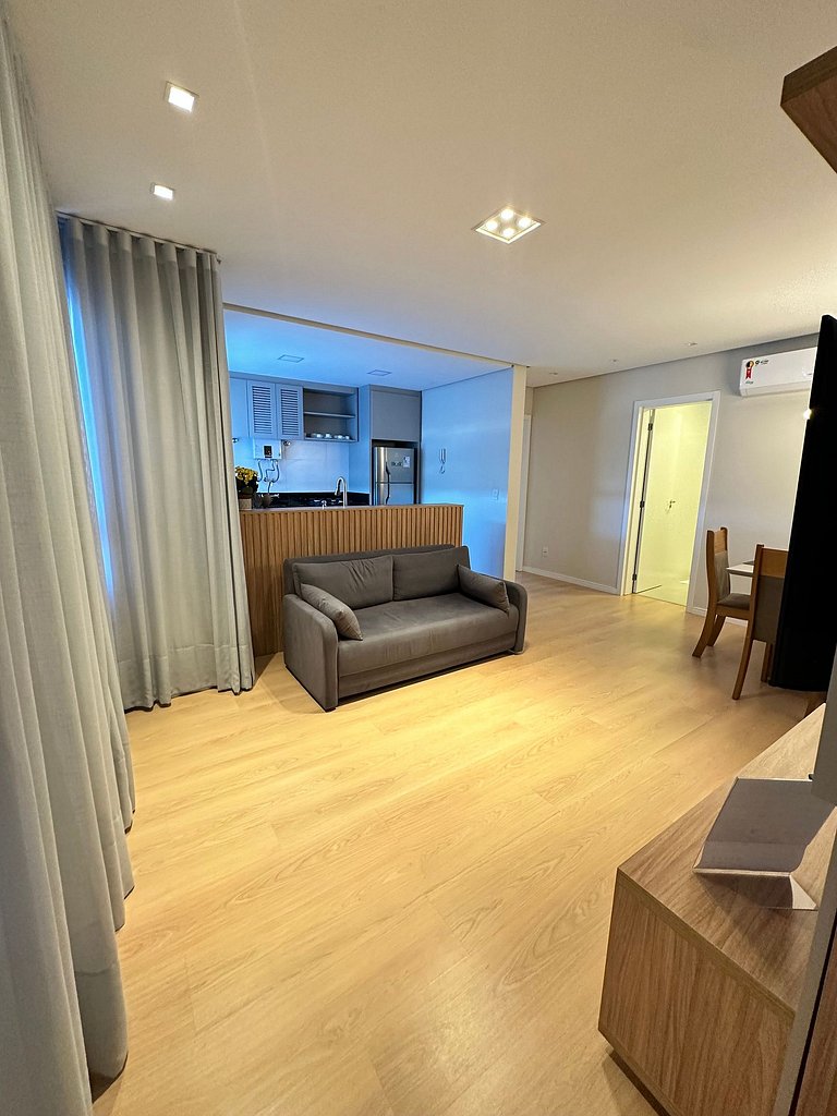 Apartamento novo e mobiliado!