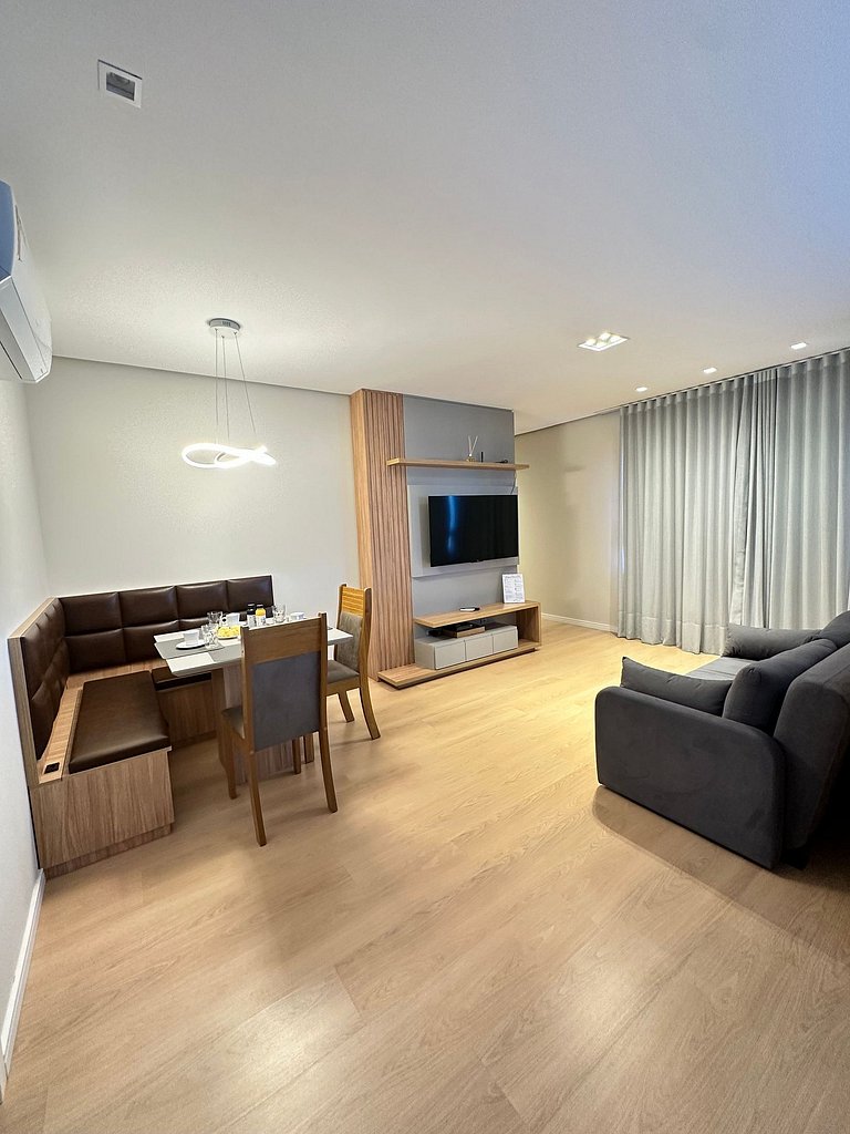 Apartamento novo e mobiliado!