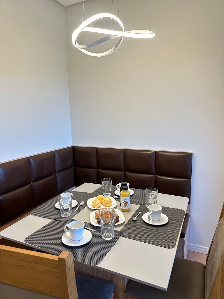 Apartamento novo e mobiliado!