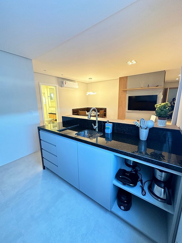 Apartamento novo e mobiliado!