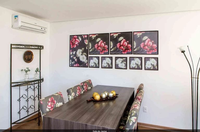Luxo e Conforto no Centro com 2 suítes e 2 vagas!