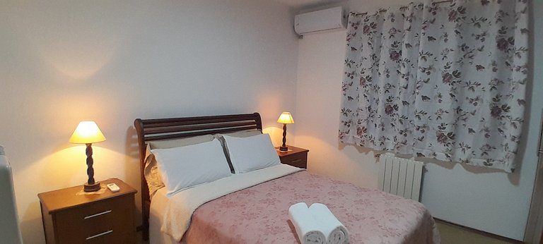 No Centro de Gramado, 5 min a pé da Rua Coberta!