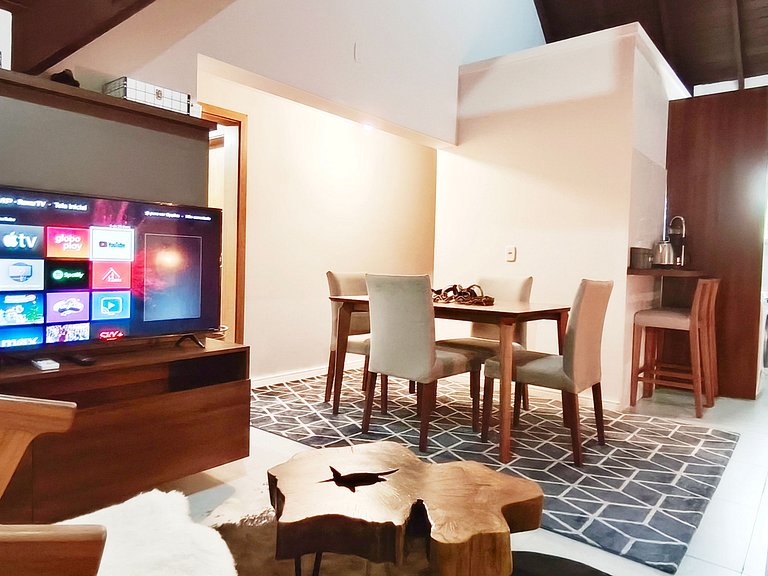 Apto Familiar Reservado Ar Quente/Frio em Gramado!