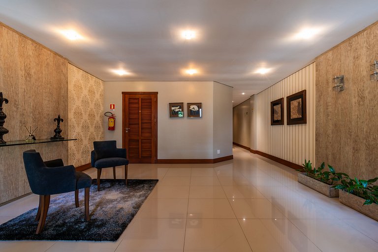 Centro, 4 min a pé (280m) da Rua Coberta! Decorado