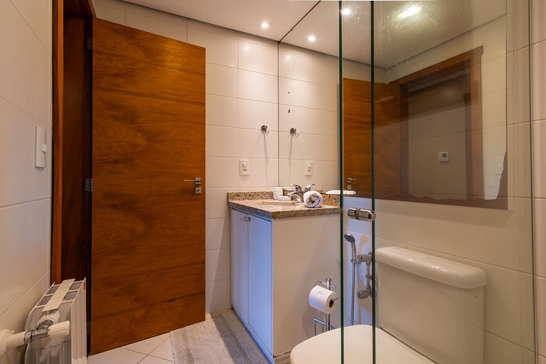 Centro, 4 min a pé (280m) da Rua Coberta! Decorado