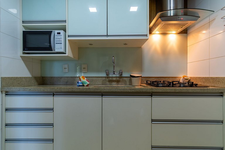 Centro, 4 min a pé (280m) da Rua Coberta! Decorado