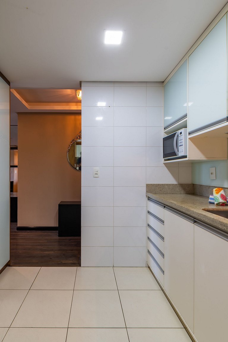 Centro, 4 min a pé (280m) da Rua Coberta! Decorado