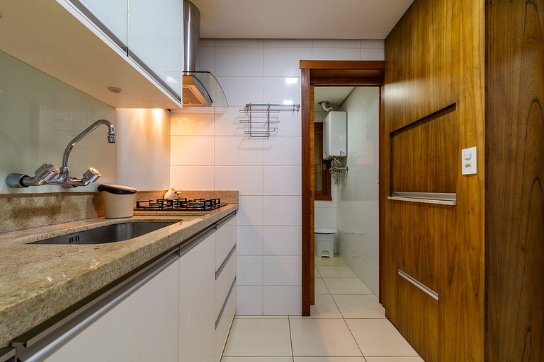 Centro, 4 min a pé (280m) da Rua Coberta! Decorado