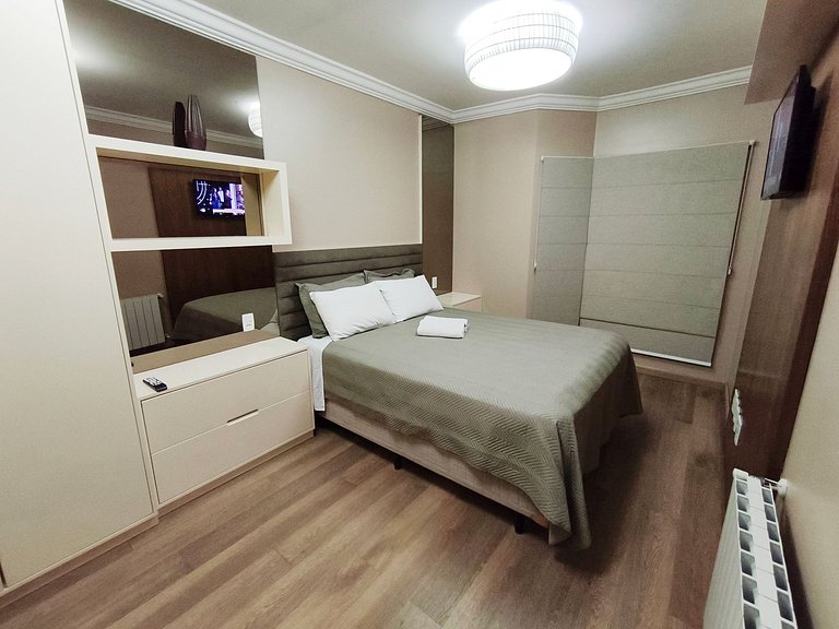 Centro, 4 min a pé (280m) da Rua Coberta! Decorado