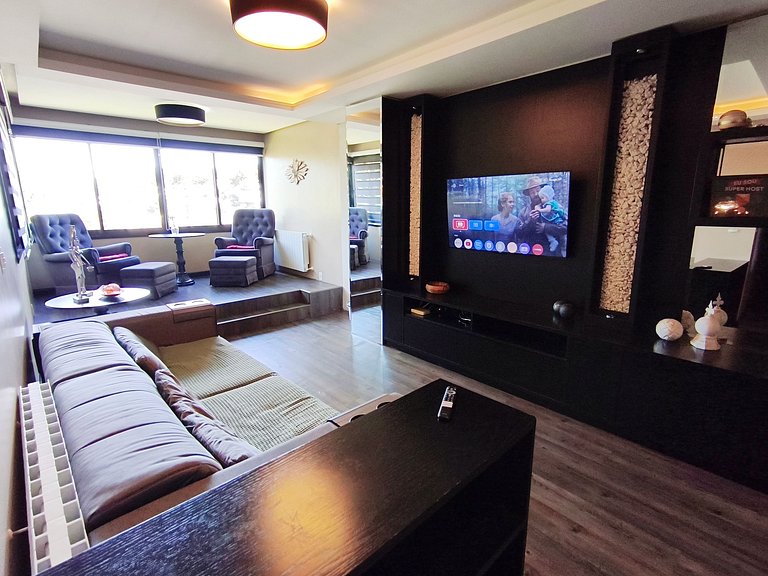 Centro, 4 min a pé (280m) da Rua Coberta! Decorado