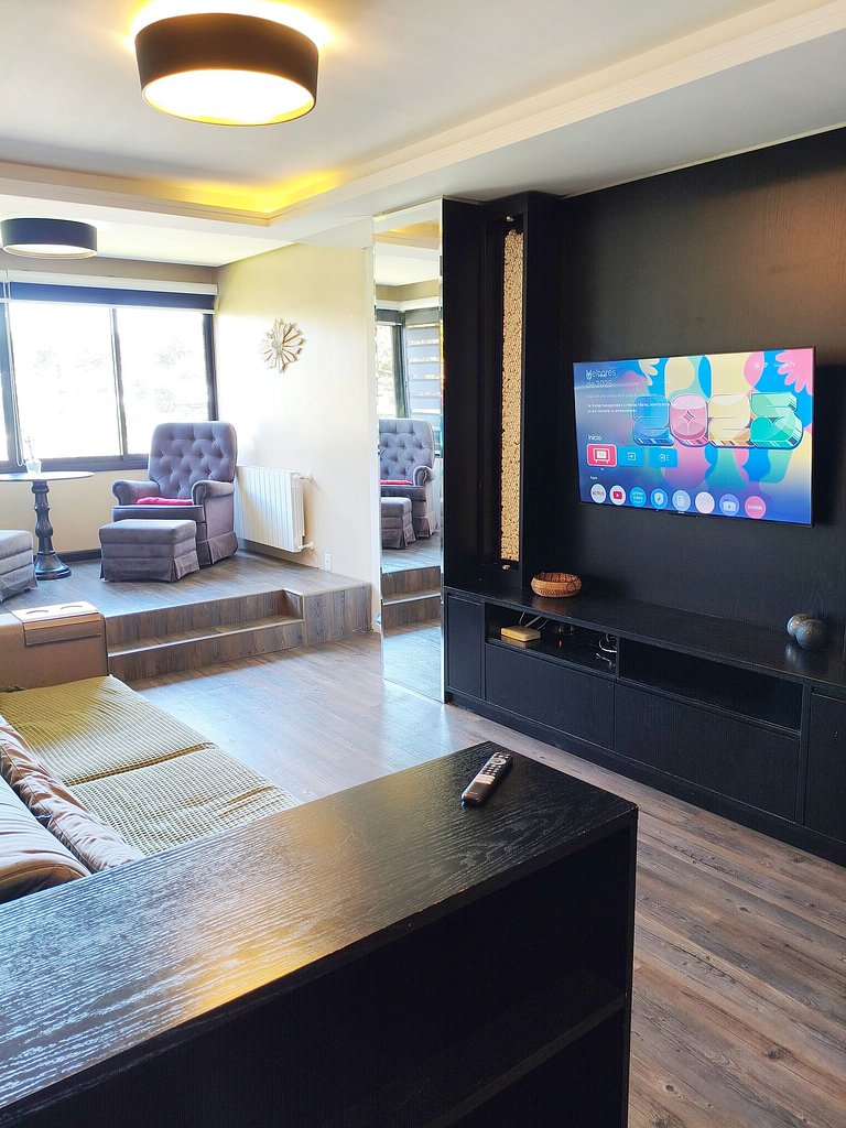 Centro, 4 min a pé (280m) da Rua Coberta! Decorado