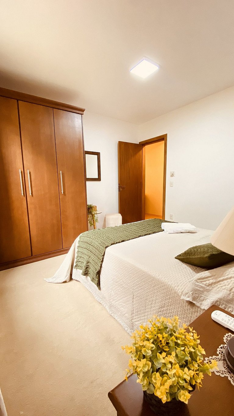 No Centro de Gramado, 5 min a pé da Rua Coberta!