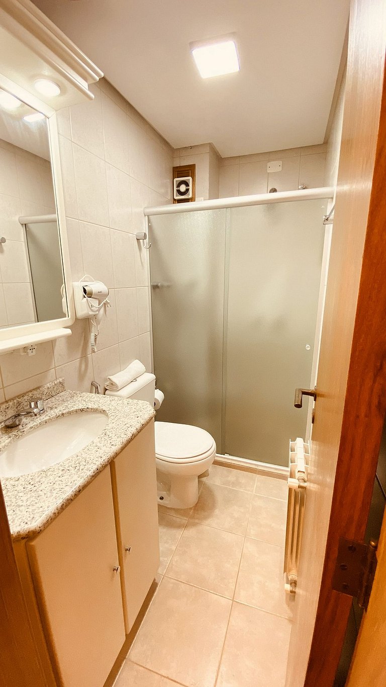 No Centro de Gramado, 5 min a pé da Rua Coberta!