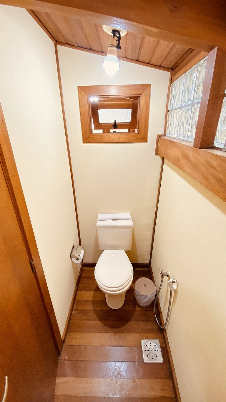 No Centro de Gramado, 5 min a pé da Rua Coberta!