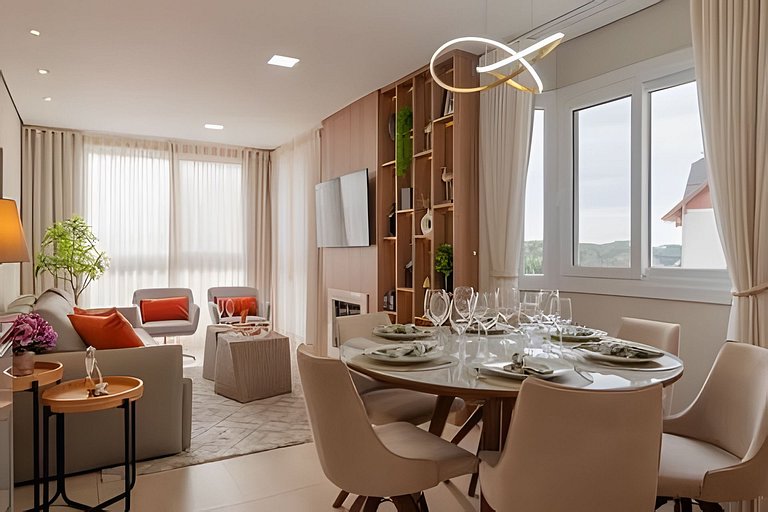 Luxo e muito conforto, lindo por do sol!