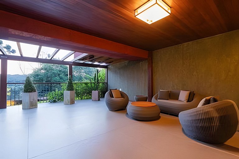 Luxo e muito conforto, lindo por do sol!